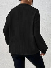 Load image into Gallery viewer, Johnny Collar Ribbed Top
