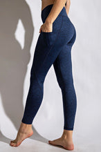 Load image into Gallery viewer, TWO TONE FULL LENGTH YOGA LEGGINGS
