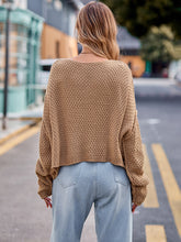 Load image into Gallery viewer, Round Neck Cable-Knit Sweater
