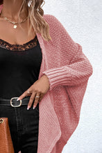 Load image into Gallery viewer, Open Front Dolman Sleeve Cardigan
