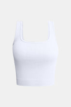 Load image into Gallery viewer, Square Neck Wide Strap Active Tank
