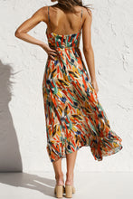 Load image into Gallery viewer, Tied Printed Sleeveless Cami Dress
