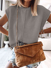 Load image into Gallery viewer, Cap Sleeve Sweater Vest
