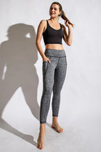 Load image into Gallery viewer, TWO TONE FULL LENGTH YOGA LEGGINGS
