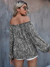 Load image into Gallery viewer, Off-Shoulder Long Sleeve Blouse
