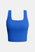 Load image into Gallery viewer, Square Neck Wide Strap Active Tank
