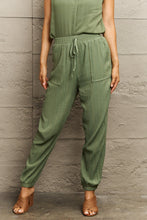 Load image into Gallery viewer, Tie Waist Long Pants with Pocket
