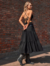 Load image into Gallery viewer, Elastic Waist Midi Skirt
