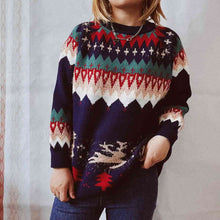 Load image into Gallery viewer, Christmas Element Long Sleeve Sweater
