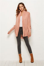 Load image into Gallery viewer, Open Front Batwing Sleeve Cardigan
