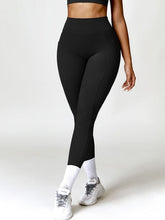 Load image into Gallery viewer, Ruched Pocketed High Waist Active Leggings
