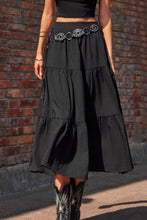 Load image into Gallery viewer, Elastic Waist Midi Skirt
