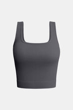 Load image into Gallery viewer, Square Neck Wide Strap Active Tank
