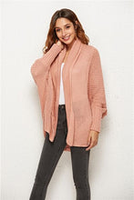 Load image into Gallery viewer, Open Front Batwing Sleeve Cardigan
