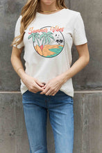 Load image into Gallery viewer, Simply Love Full Size SUMMER VIBES Graphic Cotton Tee
