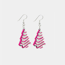 Load image into Gallery viewer, Geometric Shape Acrylic Dangle Earrings
