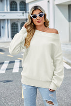 Load image into Gallery viewer, Long Sleeve Ribbed Trim Sweater
