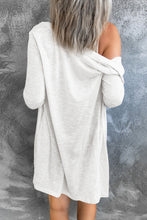 Load image into Gallery viewer, Double Take Button Down Long Sleeve Longline Cardigan
