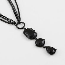 Load image into Gallery viewer, Glass Stone Alloy Necklace
