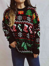 Load image into Gallery viewer, Christmas Element Sweater
