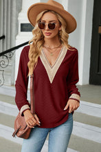 Load image into Gallery viewer, V-Neck Long Sleeve Blouse
