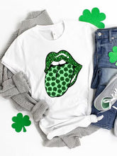 Load image into Gallery viewer, Saint Patrick&#39;s Day Round Neck T-Shirt
