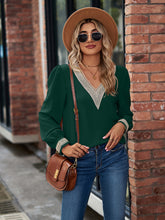 Load image into Gallery viewer, V-Neck Long Sleeve Blouse
