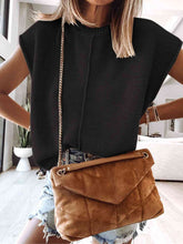 Load image into Gallery viewer, Cap Sleeve Sweater Vest
