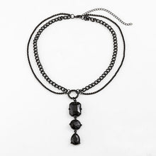 Load image into Gallery viewer, Glass Stone Alloy Necklace
